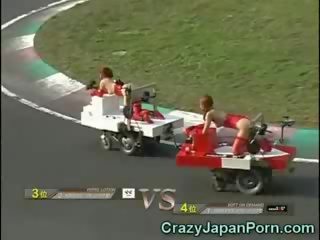 Smieklīgas japānieši netīras video race!