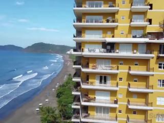 Baszás tovább a penthouse erkély -ban jaco tengerpart costa rica &lpar; andy vad & sukisukigirl &rpar;