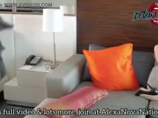 Alexa Nova is naughty hooker who seduces her friend's boyfriend&excl;