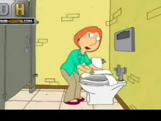 Family schoolboy sex movie WC fuck with Lois