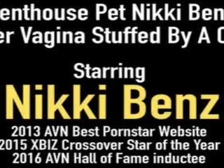 Penthouse pet ніккі benz має її вагіна фарширований по a cock&excl;